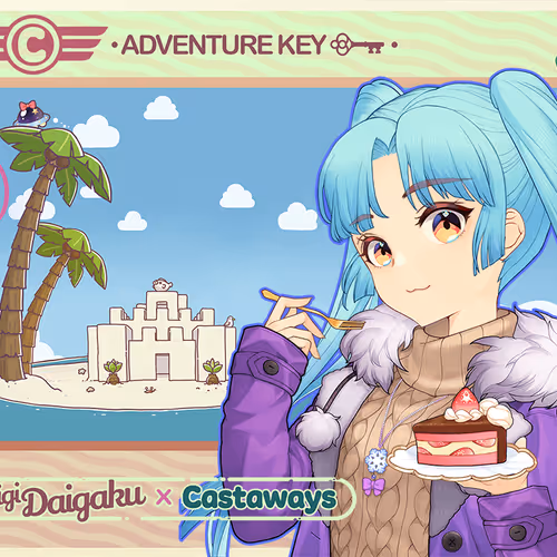 DigiDaigaku Genesis Adventure Key Castaways #383 - Ariana