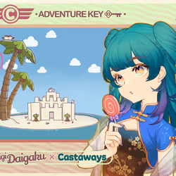 DigiDaigaku Genesis Adventure Key Castaways #1760 - Eva