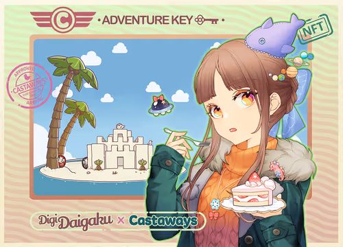 DigiDaigaku Genesis Adventure Key Castaways #1997 - Natalia
