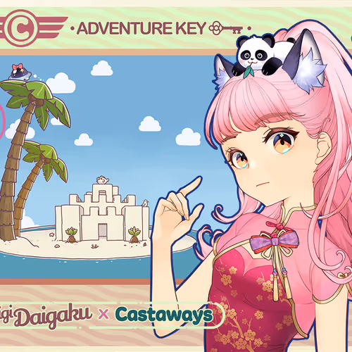 DigiDaigaku Genesis Adventure Key Castaways #1156 - MiaoMiao