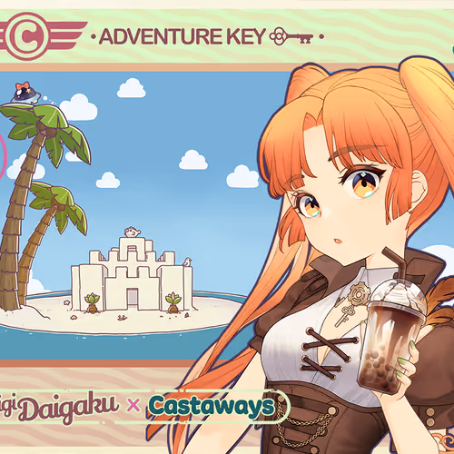 DigiDaigaku Genesis Adventure Key Castaways #1094 - Lucinda
