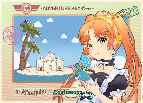 DigiDaigaku Genesis Adventure Key Castaways #1989 - Cordelia