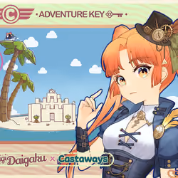 DigiDaigaku Genesis Adventure Key Castaways #1509 - Sae