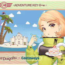 DigiDaigaku Genesis Adventure Key Castaways #1478 - Yukie