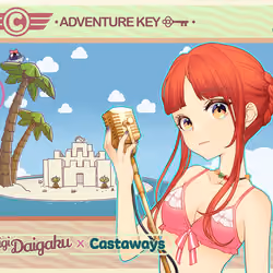 DigiDaigaku Genesis Adventure Key Castaways #162 - Piper