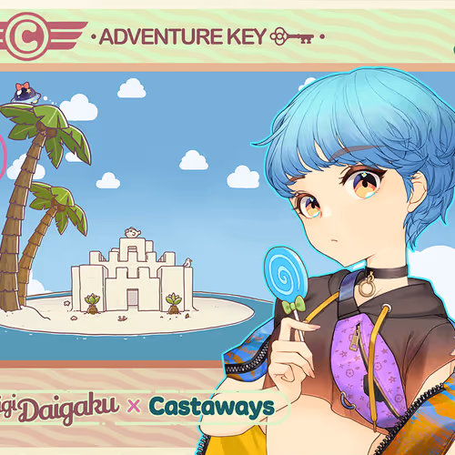 DigiDaigaku Genesis Adventure Key Castaways #621 - Dharma
