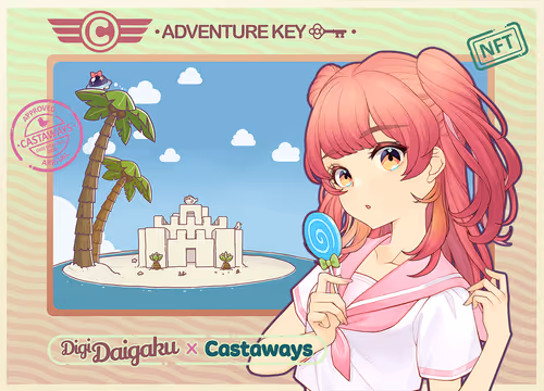 DigiDaigaku Genesis Adventure Key Castaways #2007 - Kayla