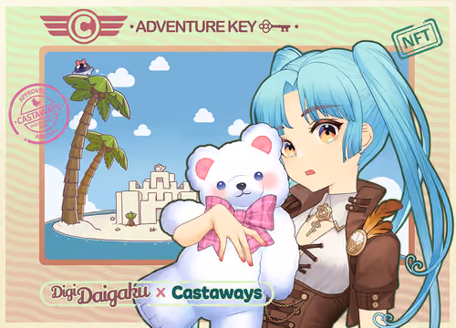 DigiDaigaku Genesis Adventure Key Castaways #2022 - Evangeline