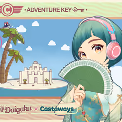 DigiDaigaku Genesis Adventure Key Castaways #1108 - Renee