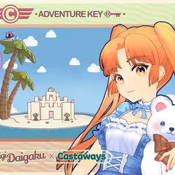 DigiDaigaku Genesis Adventure Key Castaways #373 - Nagako