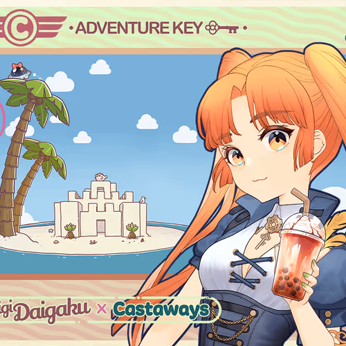 DigiDaigaku Genesis Adventure Key Castaways #557 - Tamao