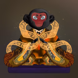 Dove's Monkey Charm