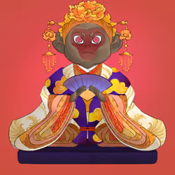 Dove's Monkey Charm