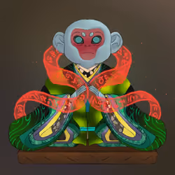 Dove's Monkey Charm