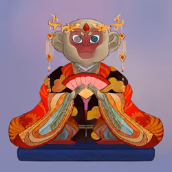 Dove's Monkey Charm