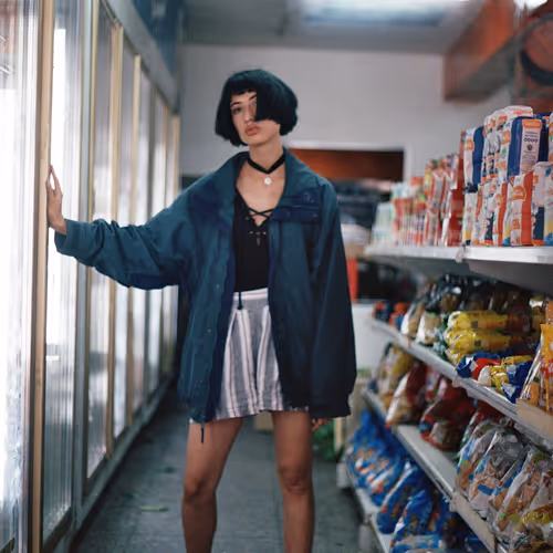 Memories of Future  Fashion Analog Photography