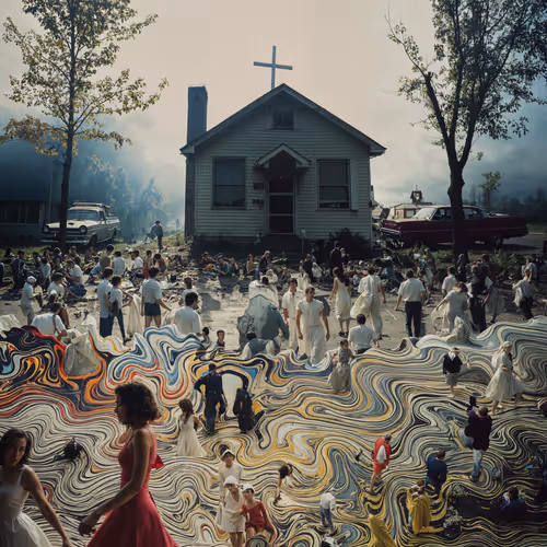 Soft Collapse by Nomads and Vagabonds