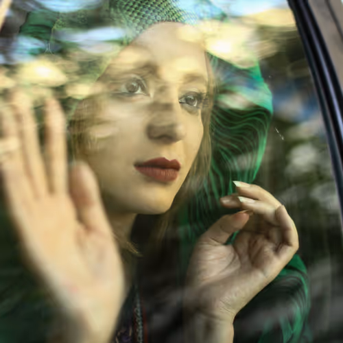 Burqa Behind The Steering Wheel