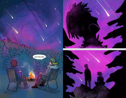 "Meteor Shower" — Ghxsts Comic Chapter 1