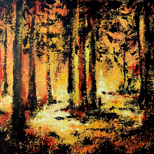Oil painting by BonEclair