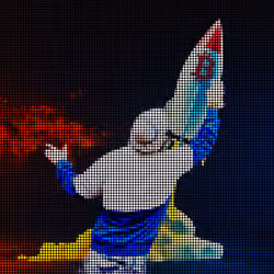 To the moon ! 