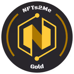 Gold Supporter Pin #679