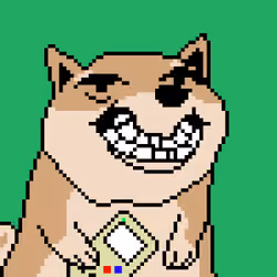 Blocky Doge 3 #7848
