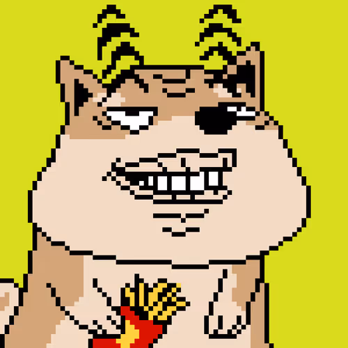 Blocky Doge 3 #9912