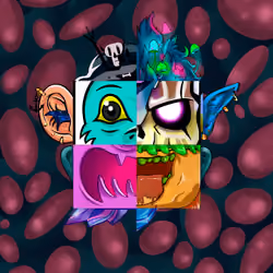 Polymorphic Face #898
