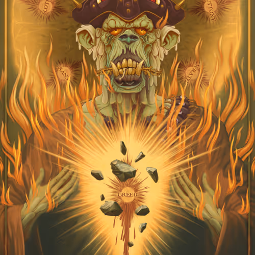 Sinner Cursed Card