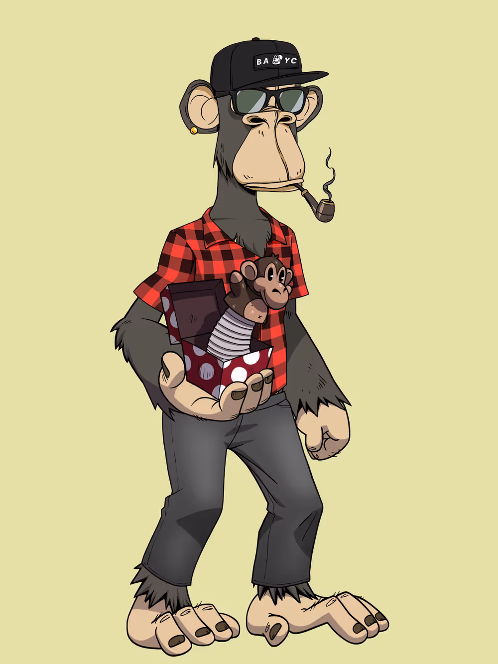 Full Body Ape #1080
