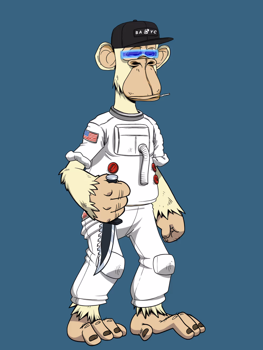 Full Body Ape #1098