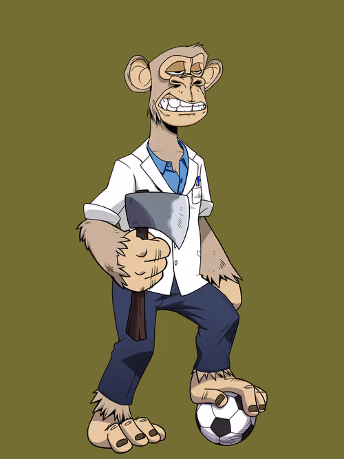 Full Body Ape #1077
