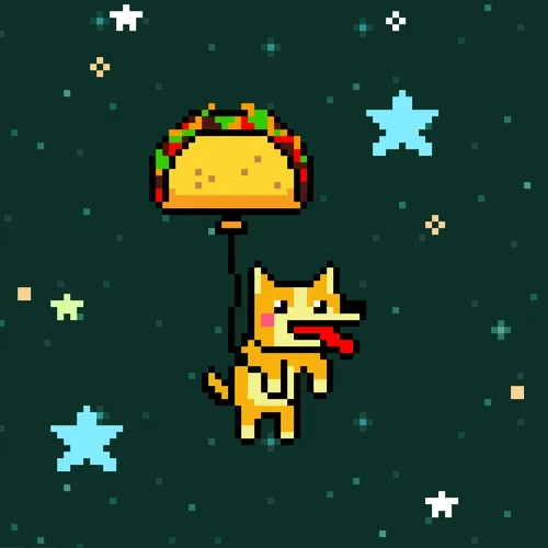 Fiesta Dog Balloon