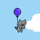 Purple Nyan Balloon