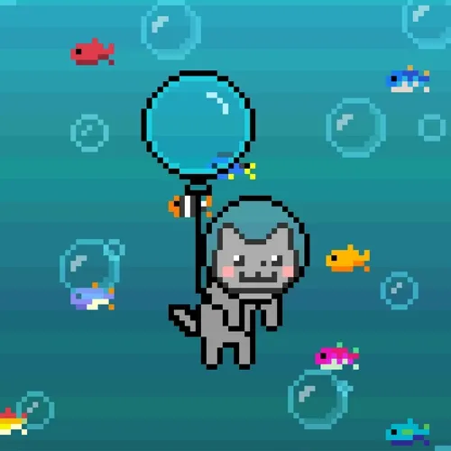 Aqua Nyan Balloon