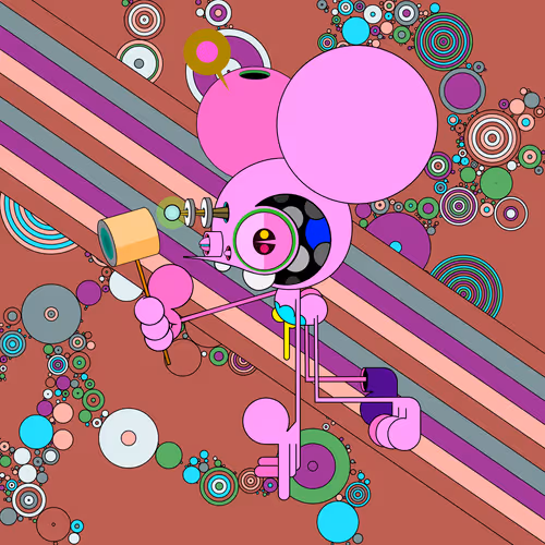 Neogen Space Monkeys By Dalek X Generative Artwork