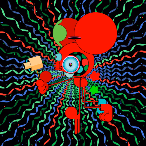 Neogen Space Monkeys By Dalek X Generative Artwork