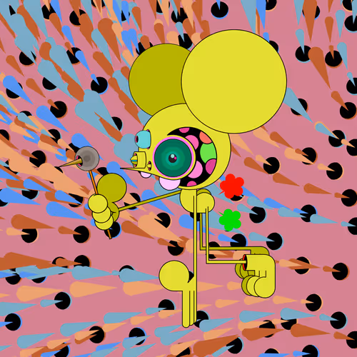 Neogen Space Monkeys By Dalek X Generative Artwork