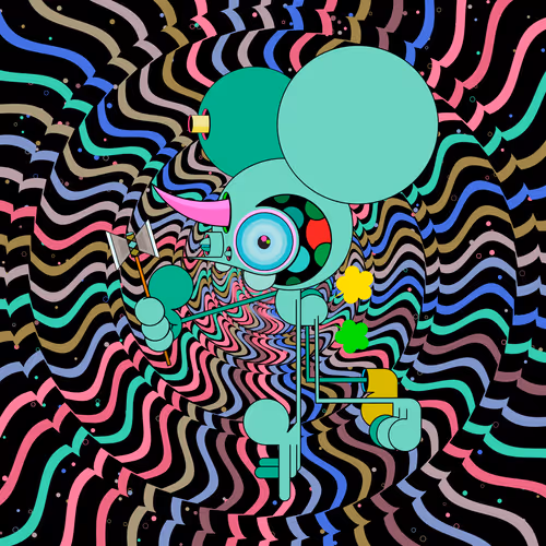 Neogen Space Monkeys By Dalek X Generative Artwork