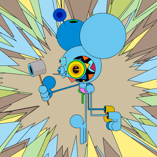 Neogen Space Monkeys By Dalek X Generative Artwork