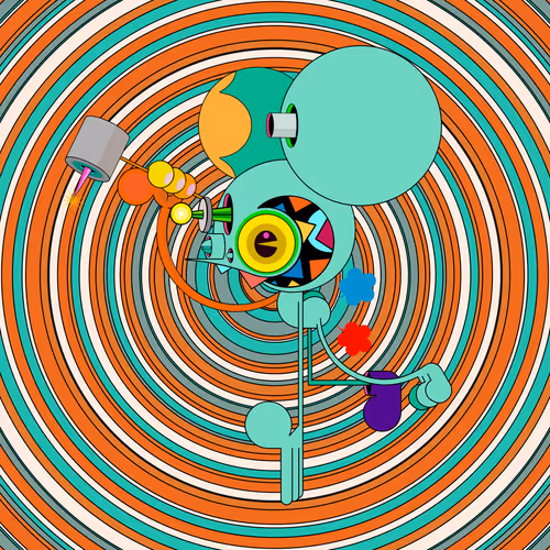Neogen Space Monkeys By Dalek X Generative Artwork