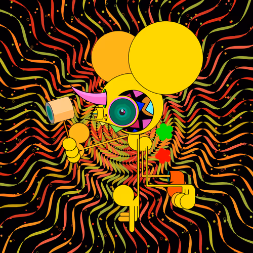 Neogen Space Monkeys By Dalek X Generative Artwork