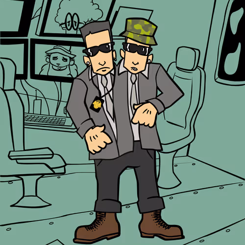 Agents Brown and Knows #420