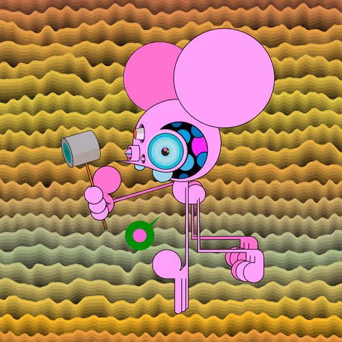 Neogen Space Monkeys By Dalek X Generative Artwork