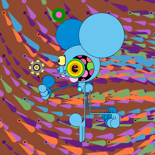 Neogen Space Monkeys By Dalek X Generative Artwork