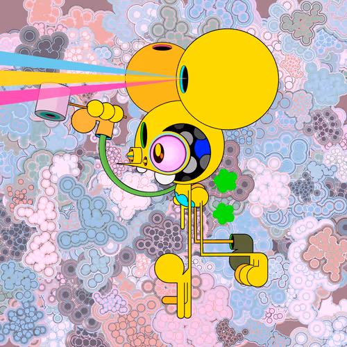 Neogen Space Monkeys By Dalek X Generative Artwork
