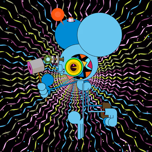 Neogen Space Monkeys By Dalek X Generative Artwork