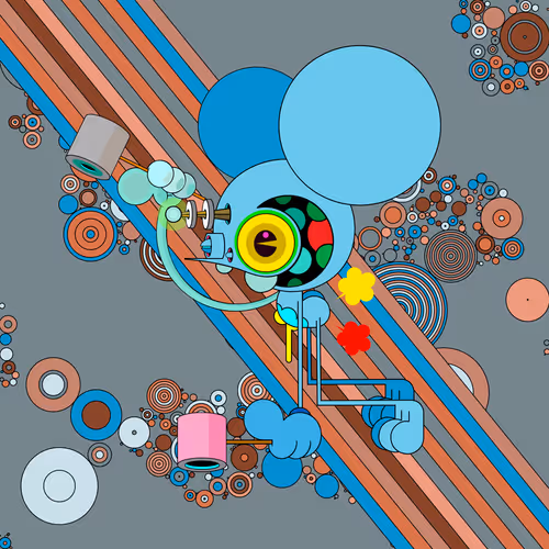 Neogen Space Monkeys By Dalek X Generative Artwork