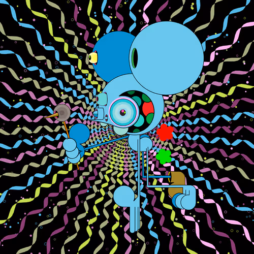 Neogen Space Monkeys By Dalek X Generative Artwork